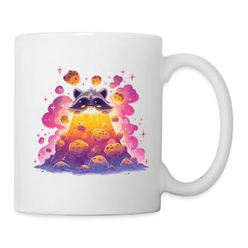 Raccoon Volcanic Lava - Mug - white - Right