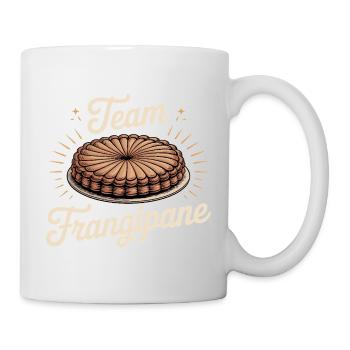 Logo du gâteau Team Frangipane - Mug blanc - blanc - Droite