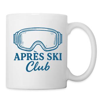 Club d’après-ski - Mug blanc - blanc - Droite