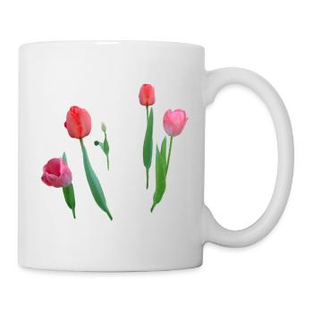 Tulips - Mug - white - Right