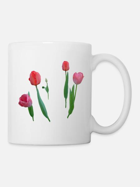 Tulips - Mug - white