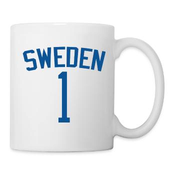 Sweden 1 – Sports Design - Mug - white - Right