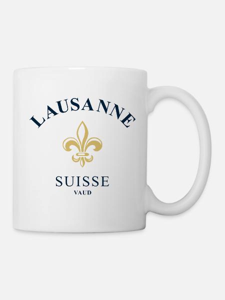Lausanne Suisse Switzerland - Tasse - Weiß