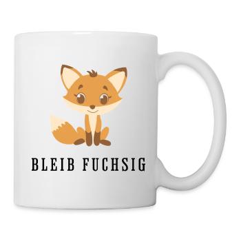 Kuscheliger Fuchsfreund - Tasse - Weiß - Rechts