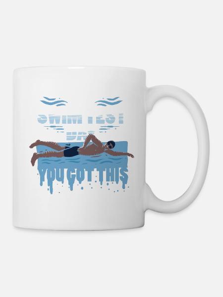 Schwimmlehrer It's Swim Test Day - Tasse - Weiß