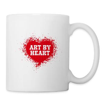 Artiste Peintre Art graphique par Heat Art Dit Cadeau - Mug blanc - blanc - Droite