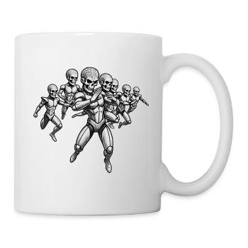 SPACE KUNG FU #1 - geek & scifi - Mug blanc - blanc - Droite