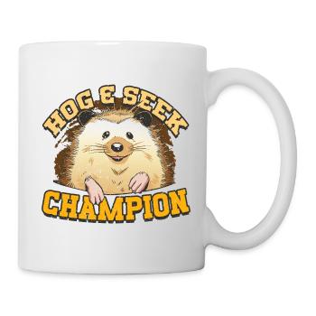 Igel Tag Hedgehog Day Hog & Seek - Mug blanc - blanc - Droite