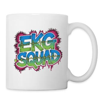Cardiac Tech EKG Squad Pacemaker Technician - Tasse - Weiß - Rechts
