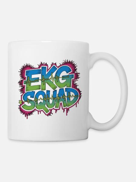 Cardiac Tech EKG Squad Pacemaker Technician - Tasse - Weiß