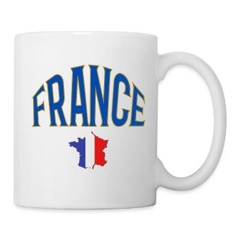 France - Tasse - Weiß - Rechts