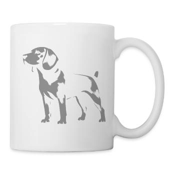 Conception amusante de beagle pour les amoureux des chiens - Mug blanc - blanc - Droite