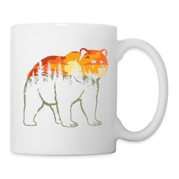Ours, Forêt, Nature, Nature sauvage, Extérieur, Animal - Mug blanc - blanc - Droite