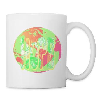 Hope Neon Tie-Dye Circular - Tasse - Weiß - Rechts