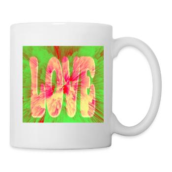 Love Neon Tie Dye - Mug - white - Right