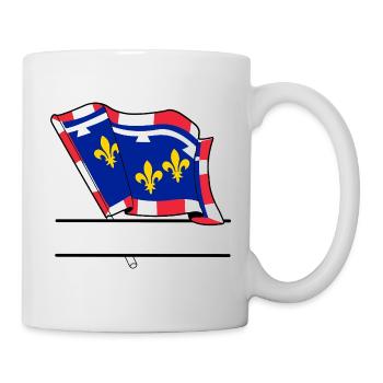 Espace d’écriture Centre-Val de Loire - Mug blanc - blanc - Droite