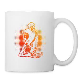 Floorball parfait pour tous les floorballs - Mug blanc - blanc - Droite