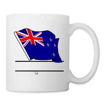 New Zealand – Text space - Mug - white - Right