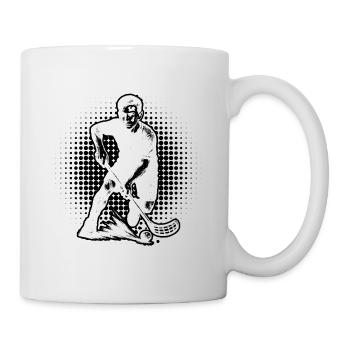 Floorball Love Look clair pour floorball - Mug blanc - blanc - Droite