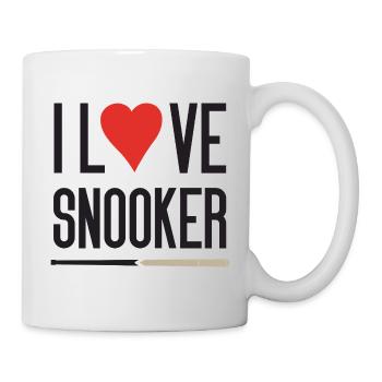 I Love Snooker - Mug - white - Right