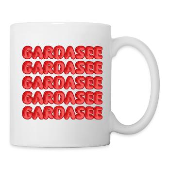 Lake Garda as a journey - Mug - white - Right