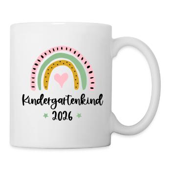 Enfant de la maternelle 2025 Rainbow Daygarten Maternelle - Mug blanc - blanc - Droite
