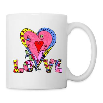 Heart - Mug - white - Right