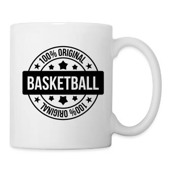 Basket Ball / Basketball / Basktet-Ball / Sport - Mug blanc - blanc - Droite