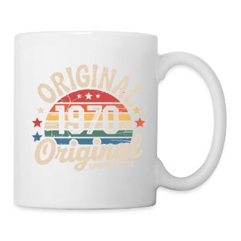 1970 Vintage Édition limitée Cadeau 1970 - Mug blanc - blanc - Droite