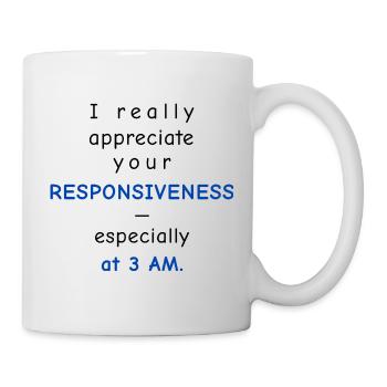 Baby Performance Review - Responsiveness - Tasse - Weiß - Rechts