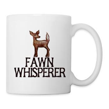 Rehkitzflüsterer - Tasse - Weiß - Rechts