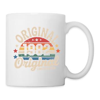 1982 Vintage Édition limitée Cadeau 1982 - Mug blanc - blanc - Droite