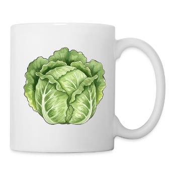 Lettuce Leaf Art - Mug - white - Right