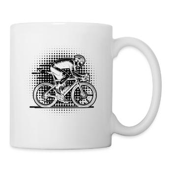In a nutshell, Roadbike - Mug - white - Right