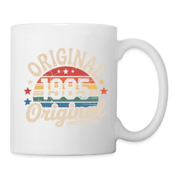 1985 Vintage Édition limitée Cadeau 1985 - Mug blanc - blanc - Droite
