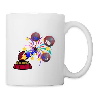 Ku Ka Kö - Festzauber Fasching Karneval - Tasse - Weiß - Rechts