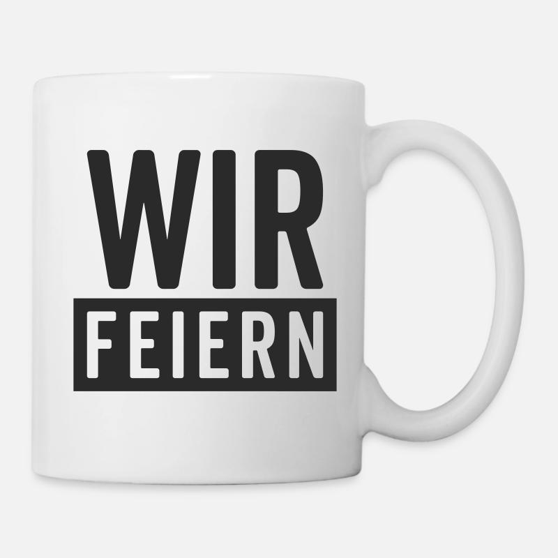 We Celebrate – Party Motif - Mug - white