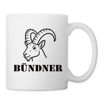Graubünden Alpine Bock - Mug - white - Right