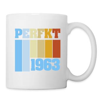 Einzigartig 1963 - Tasse - Weiß - Rechts
