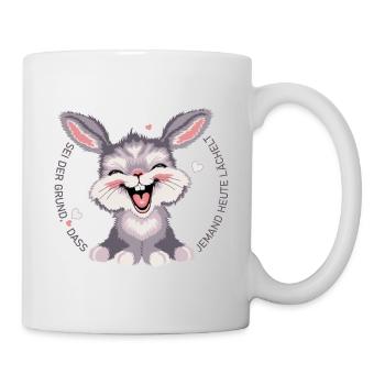 happy_hasi1 - Tasse - Weiß - Rechts