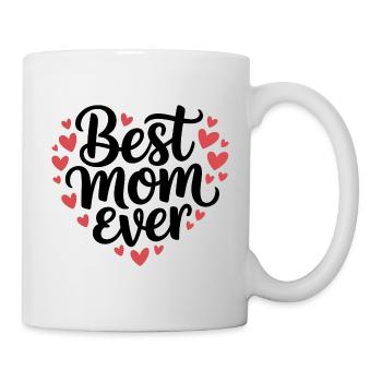 Die beste Mutter aller Zeiten - Tasse - Weiß - Rechts
