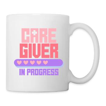 Pflegerin Pfleger Altenpflege Ausbildung - Tasse - Weiß - Rechts