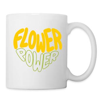 Flower Power Retro Print - Mug - white - Right
