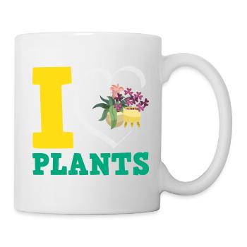 Plant Lover Love Plants Gardener - Mug - white - Right