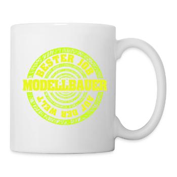 Geschenk für Modellbauer - Tasse - Weiß - Rechts