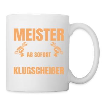 Maître en Technicien Mécatronique Véhicule 2026 - Mug blanc - blanc - Droite