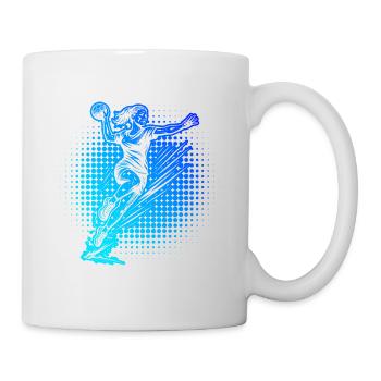 Lustiges Handball Motiv fuer Frauen - Tasse - Weiß - Rechts