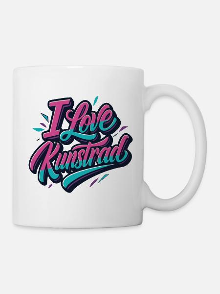 Kunstrad, Kunstradfahren, Hallenradsport - Tasse - Weiß