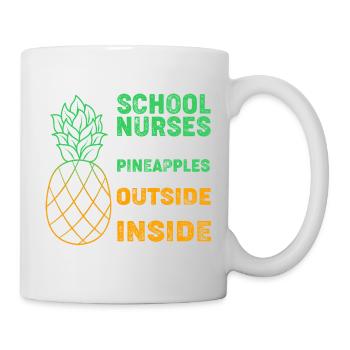 Médecine de l’Hôpital des Infirmières Scolaires - Mug blanc - blanc - Droite