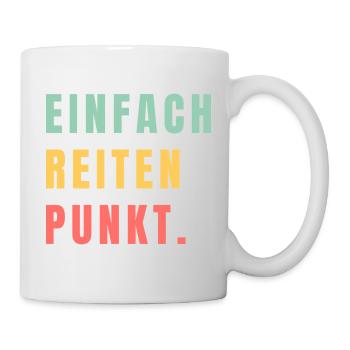 Easy riding point. - Mug - white - Right
